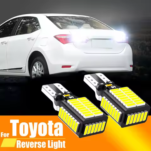 2x LED Reverse Light Blub Lamp W16W T15 921 Canbus For Toyota Auris Avensis T27 CHR Camry Corolla FJ