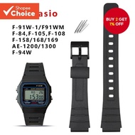 Cost effective choice 🇲🇾Watch Band Replacement Strap For Casio F-91W-1 F91WM F-84W F-94W A168w A158 