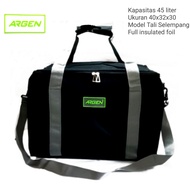 Tas Kurir Makanan / Tas Untuk Kurir Anter Pesanan Makanan / Tas Selempang Thermal foil Aluminium foi