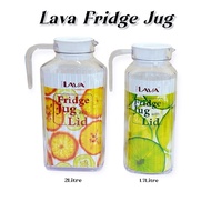 LAVA Fridge Jug 1.7Litre/ 2Litre Transparent Jug/ Pitcher Plastic Water Jug With Lid/ Jug Air Plasti