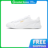 PUMA | Giày sneaker nữ Puma Club 5v5 màu trắng vàng gold giày thể thao thời trang đi hàng ngày nhẹ v