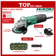 Hikoki G10SS2 600W 4High Performance Angle Grinder Mesin Grander Gerenda Murah Grender Mesin Polish 