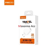 [MAXANNA] 18W + 12W 4 USB 30W CHARGER ADAPTOR HEAD RECCI RC57E ADAPTOR