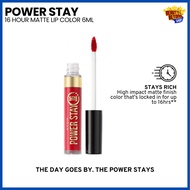 Power Stay 16hrs Matte Lip Color 6ml
