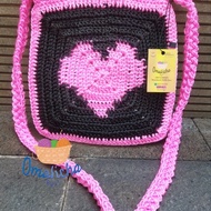 Tas rajut Granny square