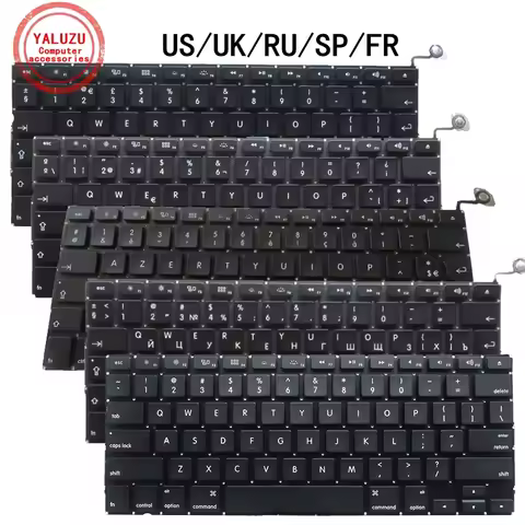 US/UK/RU/SP/FR English NEW Laptop Keyboard For Apple A1278 A1322 MB990 MB991 MC374 MC375 MC700 MC724