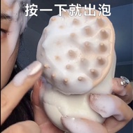 电动起泡器洗头神器洗发水专用打泡沫机清洁头部按摩梳刷子家用Electric bubbler shampoo artifact shampoo special dozen