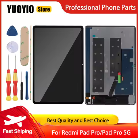 Display Touch For Redmi Pad 10.61" Pad Mini 8.7" Redmi Pad Pro Pad Pro 5G 12.1" LCD Screen Assembly 