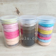 Elastic hair tie tube contents 7 1563H1