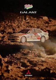 #MK Miniatures x Bliss Mold 1:64合金模型！三菱Mitsubishi授權產品，Galant Mk8 八代 VR4。新色發售中，白色拉力泥濘版1號White Rally。合