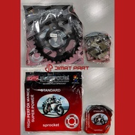 MURAH SPROCKET SET EX5 FRONT REAR 428 H SPROCKET SPOKET DEPAN/BELAKANG 14T/15T 30T/31T/32T/34T/35T/3