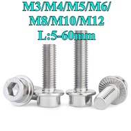 ((LXY) 304 Stainless Steel Hexagon Socket Hexagon Socket Hexagon Socket Hexagon Socket Hexagon Screw