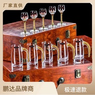 Glass Shot Glass Home Use Liquor Cup Set Shot Glass Goblet Liquor Dispenser 0.1kg Liquor Jug Set TKM