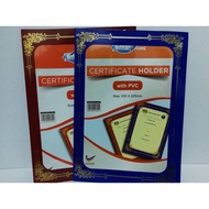 WRITEBEST Certificate Folder (PVC) with Hot Stamping Gold Certificate Holder Sijil Fail