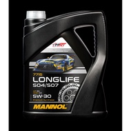 MANNOL LONGLIFE 504/507 5w30 5 Liters