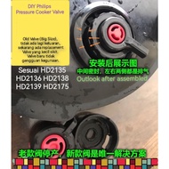 Philips electric pressure cooker HD2136 HD2139 HD2175 2135 pressure valve set NEW Model Valve