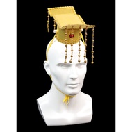 Qing Dynasty emperor crown prince Hat spoof Hat spoof Costume Hanfu cos ancient Funny Headwear Men W