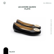 LA BELLA รุ่น LB AMORE QUEEN FLATS - BLACK 39 One