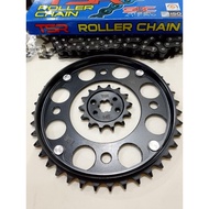 CB110--SPROCKET,SET ,TSR DID 38T,40T,42T,44T--428 HEAVY DUTY