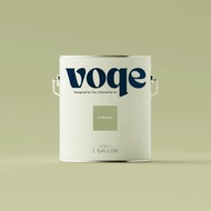 Voqe สีน้ำอะครีลิคแท้ 100% เฉดสีชาเขียวลาเต้ สีทาบ้าน ทาอาคารเกรดพรีเมี่ยม เนื้อสีเยอะ