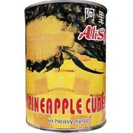 AliShan Pineapple Cubes in Heavy Syrup 阿里山牌糖水黄梨块