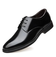 全城熱賣 - 系帶內增高男士皮鞋（黑色內增高-尺碼：37-45碼）(下單後聯絡客服確認發貨尺碼）