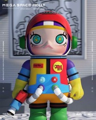 POPMART MEGA 1000% SM X KEITH HARING Space MOLLY