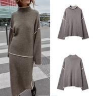 <![CDATA[Women's Contrast Trim Knitwear]]>