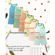 Moms Gift Baby Short Sleeve Set Plain Color Baby SML XL 4 Months - 4 Years