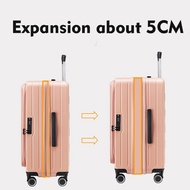 2025 Upgrad 24/28/30Inch Front-Opning Stripd Suitcas Expandabl With Computr Bag With Univrsal Whls T