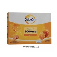 Cebion Vitamin C 1000mg Effervescent 4x10's (Exp 12/2023)