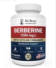 Dr Berg Berberine with Ceylon cinnamon  1200mg