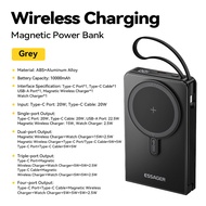 Essager 10000mAh tất cả trong một từ sạc di động cung cấp 15W không dây Loại-C pd20w kỹ thuật số cầm