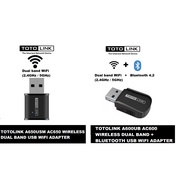 TOTOLINK A650USM AC650 WIRELESS DUAL BAND USB WIFI ADAPTER & TOTOLINK A600UB AC600 WIRELESS DUAL BAN