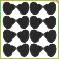 🏠 25Pcs Protective Black Hole Covers Dustproof Insert for Furniture 0.3X0.3X0.2In