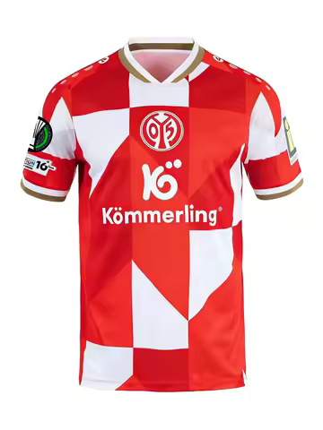 2026 Mainz 05 Away Football Jersey Mens Short-Sleeve Breathable Soft Fan Version Match Training Socc