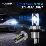 Novsight N57 หลอดไฟ LED ไฟหน้ารถยนต์ โคมไฟสว่างพิเศษ H4 H11 9005 HB3 10000LM Headlamp ไฟตัดหมอกสีขาว 6500K LED Headlight