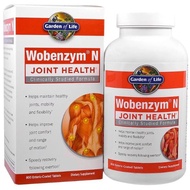 Wobenzym N, Joint Health, 800 Enteric-Coated Tablets (Product of USA)