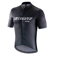 Men Reflective MTB Road Clothes Bicycle Mesh Breathable Cycling Clothing Summer Bike Jersey