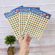 Japan Daigou Direct Delivery W176 Pokémon PU-20 Gilding Color Stickers Made In Marking Pikachu Rewar