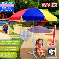 TENDA OUTDOOR UMBRELLA / BEACH UMBRELLA / SELLING UMBRELLA / 180 CM Tent Umbrella / Garden Cafe Baza