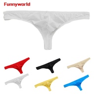 Fashion Mens Sexy Thong Briefs Breathable Soft Comfortable Underwear Underpant