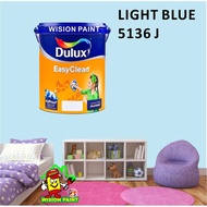 WHITE BLUE 7380 T ( 18L ) ICI DULUX EASY CLEAN / EASYCLEAN INTERIOR PAINT