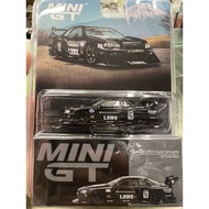 = Uranus MINI GT 844 Nissan LBWK ER34 SKYLINE Wide Body Black 5 Mini GT Minigt