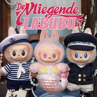 De Vliegende Labubu Series MOKOKO Mermaid LABUBU Captain & Sailor Vinyl Plush Doll Figure (Blister C