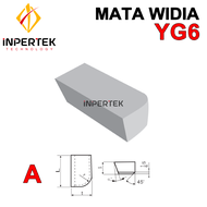 Mata Widia A16 YG6 Pahat Bubut Tip A 16 YG 6 Cemented Carbide Brazed