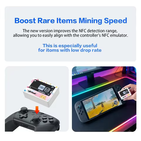 Cute For NFC Emulator Amiibo Rechargeable Switch 3DS Simulator Emulator For Kingdom Tears Simulator 