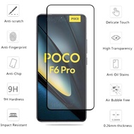Xiaomi Tempered glass poco F6 F6 Pro size 6, 67 inches Full cover
