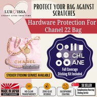 [𝐒𝐆][𝐋𝐮𝐫𝐯𝐢𝐬𝐬𝐚] Hardware Stickers For Chanel 22 Bag | Hardware Protective Stickers| Prevent Scratches