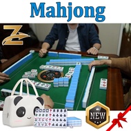 Mahjong With Number Mini Mahjong Set Chinese Mini Mahjong Set color Ivory with Compact Design and Co